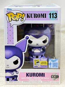Funko Pop 2025 SDCC Comic Con Exclusive #113 Sanrio Kuromi Metallic - Picture 1 of 2