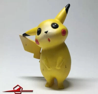 POKEMON ELECTRICAL TYPE: QUIZZICAL PIKACHU PVC FIGURE 5 cm. NINTENDO TOMY CHINA  - Imagen 1 de 4