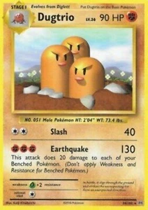 Carta pokemon Dugtrio (EVO 56)-EVOLUZIONI-R - lingua ITA-condizione NM - Picture 1 of 1