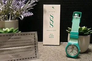 Vtg 1997 Avon Skin-So-Soft Bug Guard Watch NEW OLD STOCK☆RARE COLLECTORS ITEM☆ - Picture 1 of 11