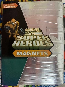 (1) 1996 Marvel Super Heroes Magnets Sealed Pack - Picture 1 of 2