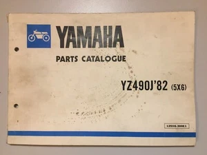 Lista de Repuestos Catálogo de Piezas de Repuesto Yamaha YZ 490 125X6-300E1 - Imagen 1 de 1