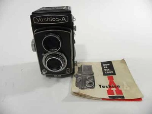 Yashica-A 120 Medium Format film camera AS IS (Parts) - Picture 1 of 7