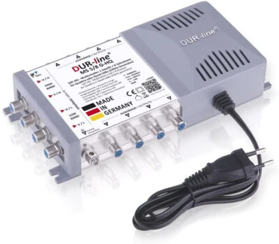 DUR-line MS 5/8 G-HQ Sat Multischalter 8 Teilnehmer | stromsparendes Netzteil - Bild 1 von 4