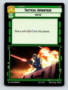 Tactical Advantage Tactic Command Event Card Strategic Maneuver 1C NoH NoP - Picture 1 of 10