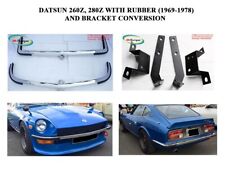 Datsun 240Z bumpers and conversion bracket for 260Z, 280Z new (1969-1978)