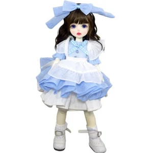 Muñeca Bjd De 28cm 11 Pulgadas 1/6 Muñeca De Niña Empalmada Esférica Un Hermoso - Picture 1 of 21