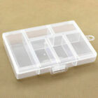 Portable Plastic 6-Compartment Storage Container Small Transp`* Box L8R4