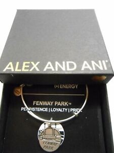 Alex and Ani Fenway Park Bracelet Rafaelian Silver Finish NWTBC