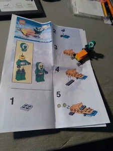 LEGO ARTIC SCOOTER DE NIEVE #6626 COMPLETO CON FIGURA SIN INSTRUCCIONES COPIA - Imagen 1 de 6
