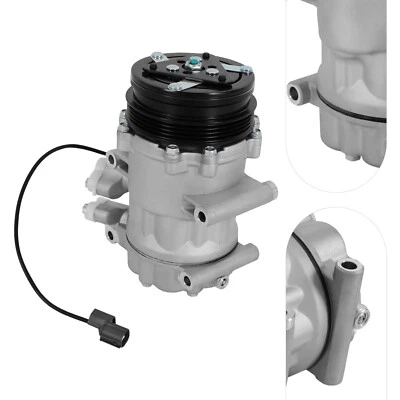 Compressor CA A/C compatível com Honda Civic 1994-2000 Honda CR-V 1997-2001 38810P2FA01 - Imagem 1 de 4
