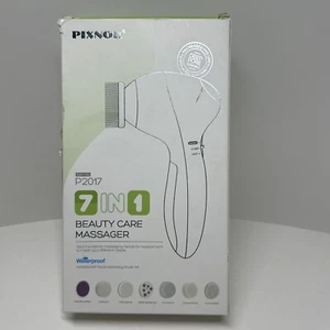 Pixnor 7 In 1 Beauty Care Massager Waterproof P2017, Blue - Picture 1 of 4