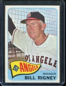 1965 Topps Baseball # 66 Bill Rigney (NM-MT) Near Mint to Mint - Picture 1 of 2