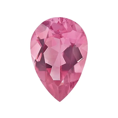 Pink Tourmaline Pear Cut Faceted Natural Genuine Amazing Gemstones Many Sizes - Image 1 of 2