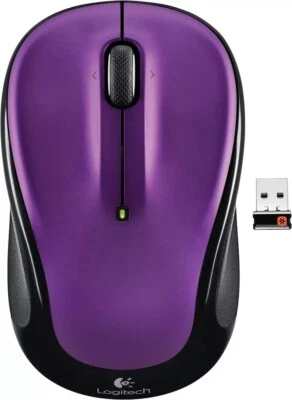 Logitech M325 Wireless Mouse - Purple / Violet 910-003120 - Image 1 of 2