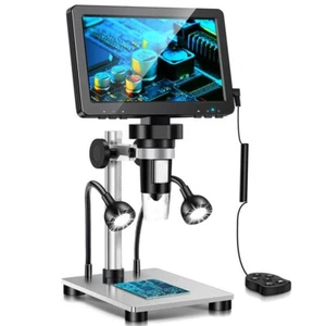1200X Pantalla LCD 1200 MP USB Microscopio Digital Soldadura PCB Herramienta de Inspección - Imagen 1 de 12