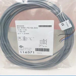 For BES0039 BES M08MI-PSC15B-BV05 Inductive Sensor 12-30V DC Replacement - Picture 1 of 2