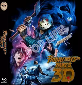 Friday the 13th Part 3 (Blu-ray) *Replacement Cover* No Movie! - Picture 1 of 2