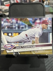 2017 Topps Jake Thompson Gold Parallel /2017 Rookie RC #344 Baseball Phillies