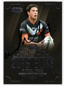 π₯ 2016 ELITE BASE SIGNED CARD MITCHELL MOSES #187π₯ - Picture 1 of 1