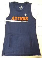 Touch Womens Houston Astros Tank Top Blue Medium