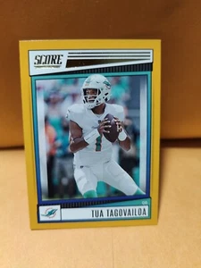 Fútbol TUA TAGOVAILOA 2022 Panini Puntuación Oro Paralelo Miami DOLPHINS #274 - Imagen 1 de 2
