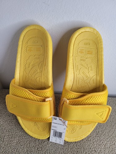 Sandali da uomo Adidas Originals Pharrell Chancletas HU Boost 10 slide HO4407 nuovi con etichette