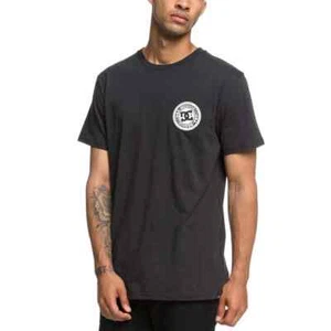 DC Shoes Circle Star S/S T-Shirt - Black (FB) - Picture 1 of 5