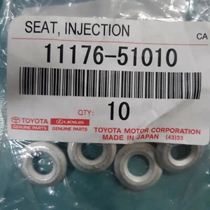 KITx4 GENUINE SEAT,INJECTION NOZZLE TOYOTA AURIS,AVENSIS,RAV4 2.0/2.2D4D 1AD,2AD - Picture 1 of 2
