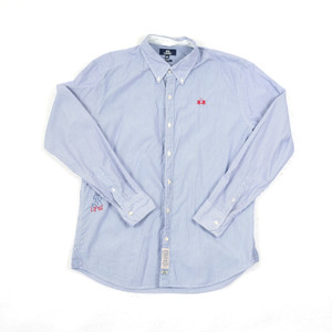 Camisa de La Martina. Negro con hermosas aplicaciones. Tamaño XL. | EcoGents