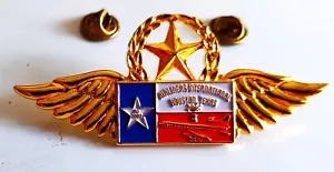Pin Airliners International Wings, insignia Houston 2002 3 pulgadas x 1 1/4 pulgadas - Imagen 1 de 2