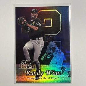 1999 (DEVIL RAYS) Flair Showcase Row 2 #123 Randy Winn - Picture 1 of 2