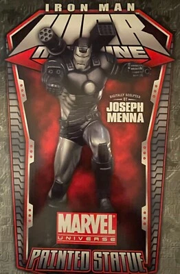 Estatua pintada Bowen Marvel Iron Man War Machine 282/1500 Foto 1 de 4