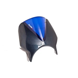 PARE-BRISE UNIVERSEL VISION PUIG POUR HONDA CBF 600 2008 > 2012 BLEU 003CA - Photo 1/1