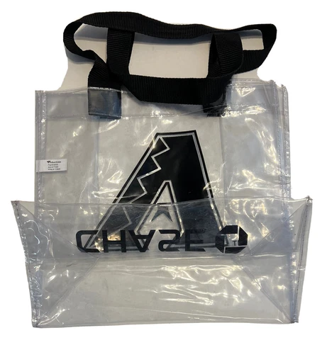 Arizona Diamondbacks VTG Chase Stadium Bag Clear Plastic 12x12 Cover