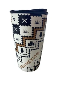Starbucks New Mexico Keramik Travel Mug Southwest Tumbler 12 fl oz Bears Chiles - Bild 1 von 7