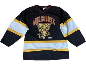 Vintage Morehouse College Maroon Tigers HBUC schwarz College Hockey Team Trikot XL - Bild 1 von 11