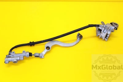 2006 HONDA CRF450R CRF250R REAR BACK BRAKE CALIPER MASTER FOOT PEDAL COMPLETE! - Image 1 of 4