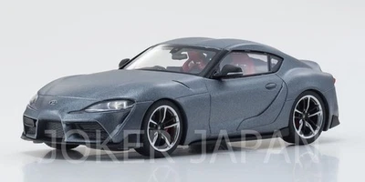 KYOSHO ORIGINALE scala 1/43 Toyota GR Supra grigio opaco KS03700MG JDM - Immagine 1 di 2