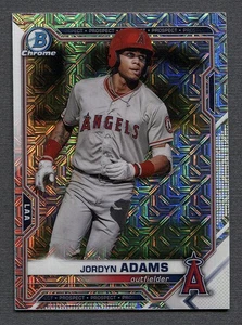 Bowman Chrome Prospects Mojo Refractor 2021 #BCP-30 Jordyn Adams - Imagen 1 de 2