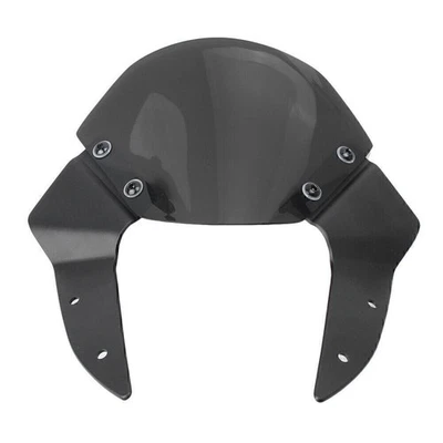 Deflector de parabrisas delantero negro para Kawasaki Z 800 2013-2016 2014 Foto 1 de 4