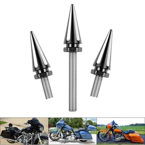 Windshield Spike Bolts Aluminum Motor Fit for Harley Street Glide Specials 2014+ - Picture 1 of 20