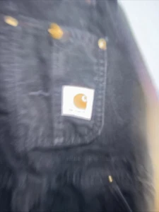 Carhartt Overalls 40 x 30 Coveralls Black RN#14806 - Picture 1 of 3