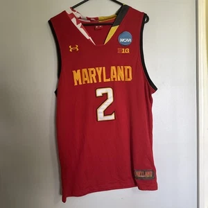 Aaron Wiggins Authentic Maryland #2 Under Armour Jersey Size L - Picture 1 of 5