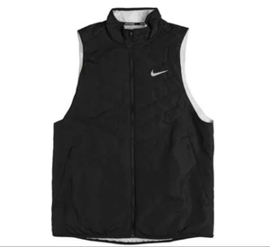 New Nike Running Gilet Therma Fit Repellent Black Vest DD5647-010 Men’s XL - Picture 1 of 6