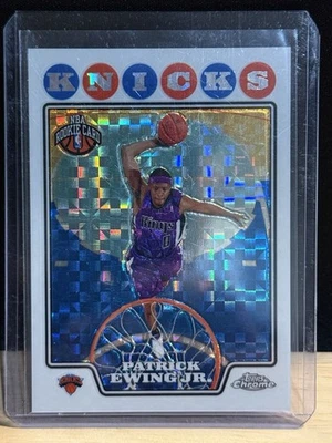 2008-09 Topps cromo Patrick Ewing Jr. #214 X-Fractor/288 (RC) Foto 1 de 3
