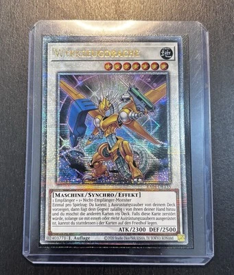 Yu-Gi-Oh! Werkzeugdrache RA04 QCSR Near Mint 1st - Bild 1 von 4