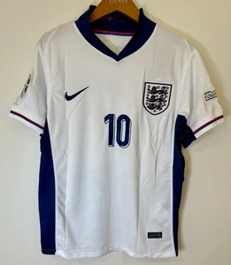Nike England Nationalmannschaft 24-25 Heimtrikot Jude Bellingham #10 Herren Small Neu mit Etikett - Bild 1 von 15