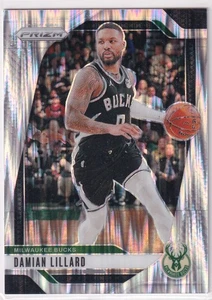 2024-25 NBA Panini Prizm No. 90 Damian Lillard Silver Flood 14/249 - Bild 1 von 2