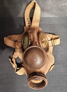 MASCHERA ANTIGAS ED ACCESSORI WW2 PC-35 1939 - Foto 1 di 20